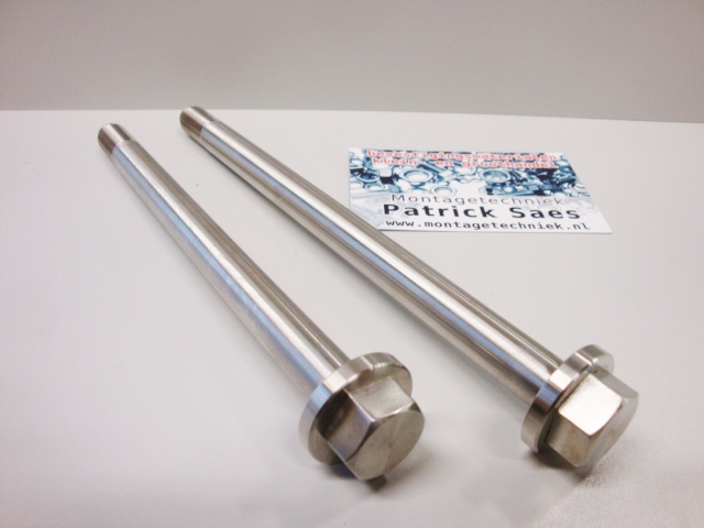 Zundapp rvs assen voor / achter